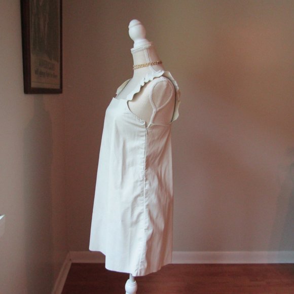 Zara Overall Mini Dress Faux Leather - Picture 5 of 12